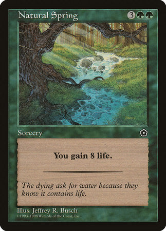 Natural Spring [Portal Second Age] | Cards and Coasters CA