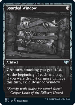 Boarded Window [Innistrad: Double Feature] | Cards and Coasters CA