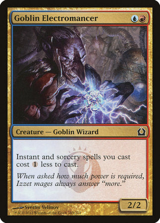 Goblin Electromancer [Return to Ravnica] | Cards and Coasters CA