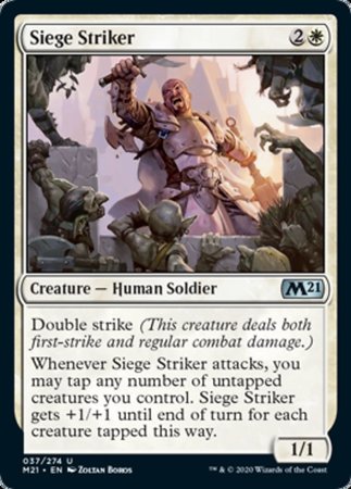 Siege Striker [Core Set 2021] | Cards and Coasters CA