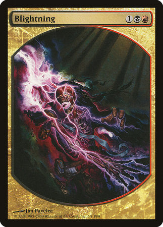 Blightning [Magic Player Rewards 2009] | Cards and Coasters CA
