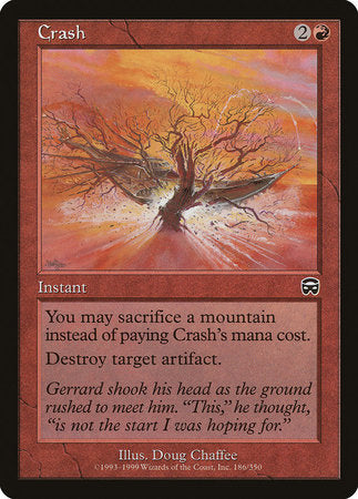 Crash [Mercadian Masques] | Cards and Coasters CA