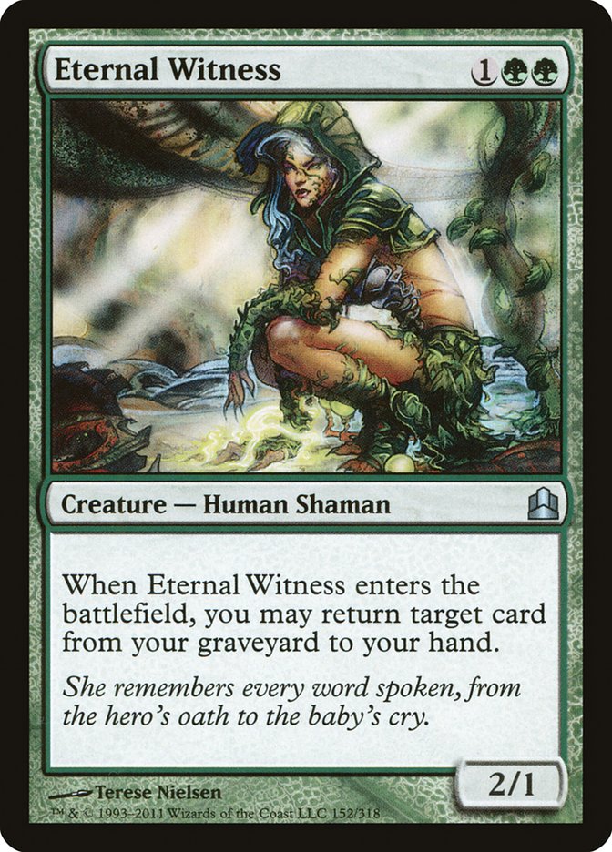 Eternal Witness [Commander 2011] | Cards and Coasters CA