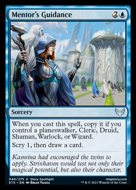 Mentor's Guidance [Strixhaven: School of Mages] | Cards and Coasters CA