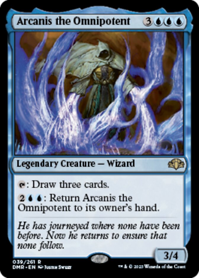 Arcanis the Omnipotent [Dominaria Remastered] | Cards and Coasters CA