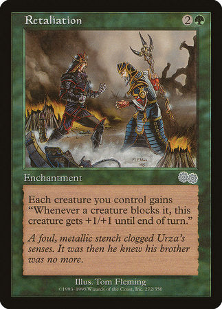 Retaliation [Urza's Saga] | Cards and Coasters CA
