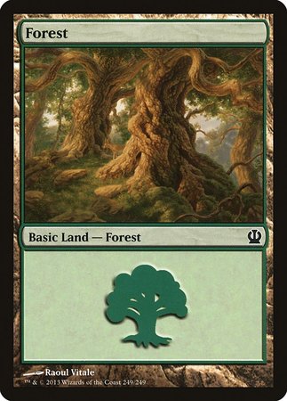 Forest (249) [Theros] | Cards and Coasters CA