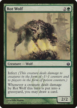 Rot Wolf [Mirrodin Besieged] | Cards and Coasters CA