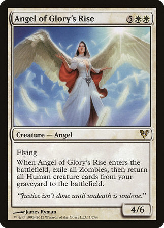 Angel of Glory's Rise [Avacyn Restored] | Cards and Coasters CA