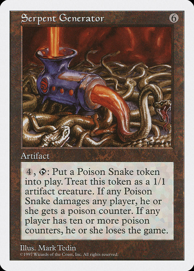 Serpent Generator [Fifth Edition] | Cards and Coasters CA