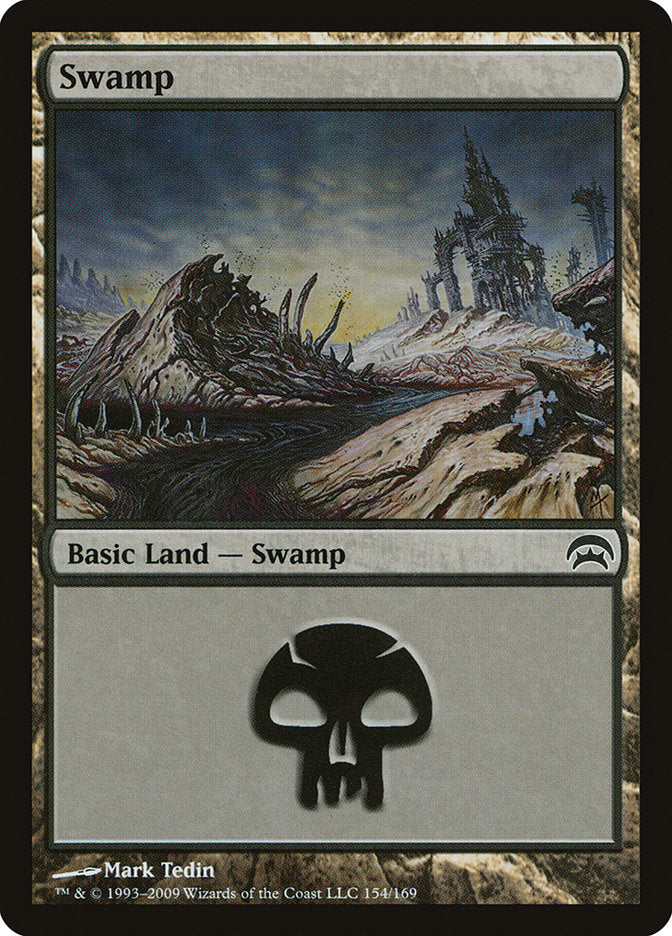 Swamp (154) [Planechase] | Cards and Coasters CA