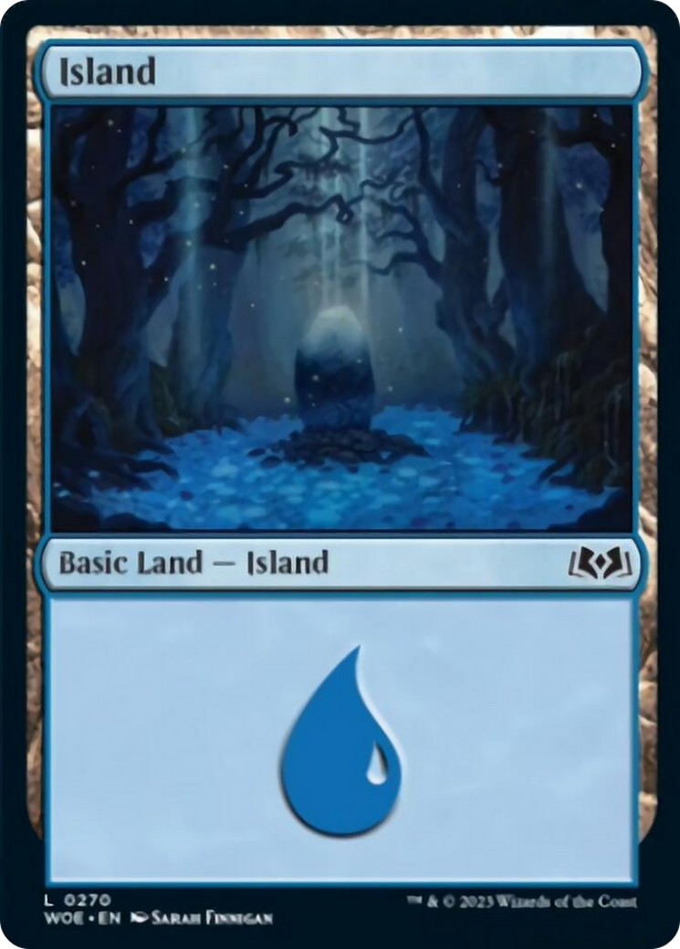 Island (0270) [Wilds of Eldraine] | Cards and Coasters CA