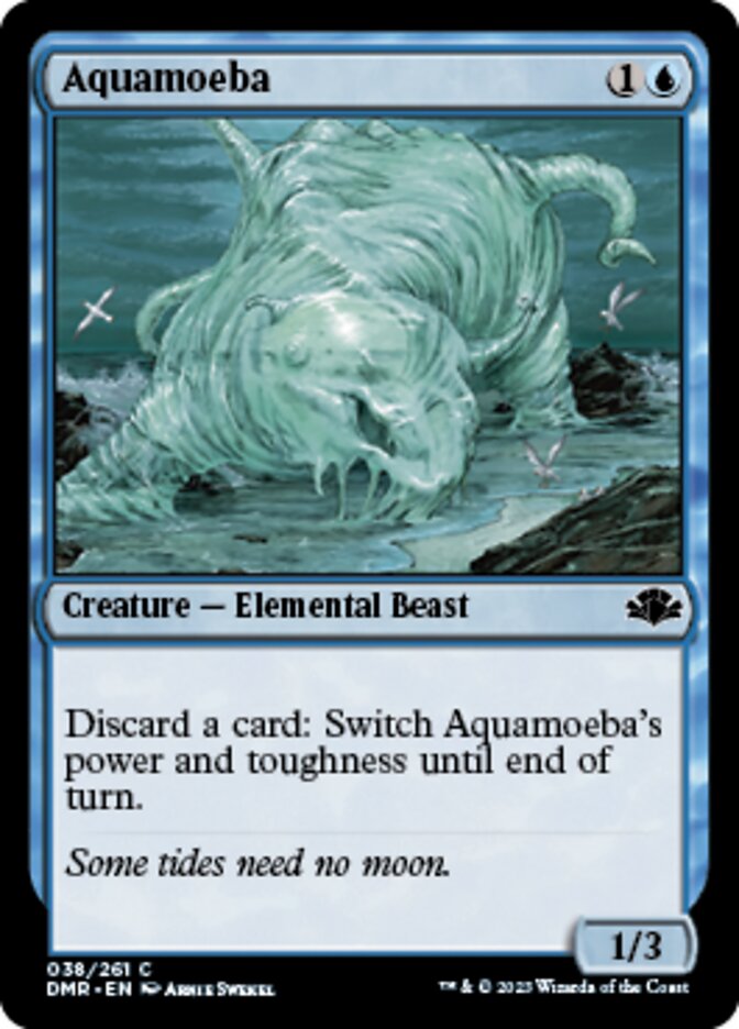 Aquamoeba [Dominaria Remastered] | Cards and Coasters CA