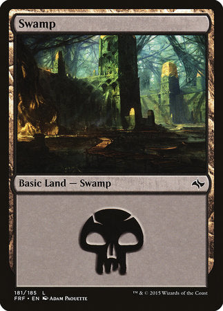 Swamp (181) [Fate Reforged] | Cards and Coasters CA