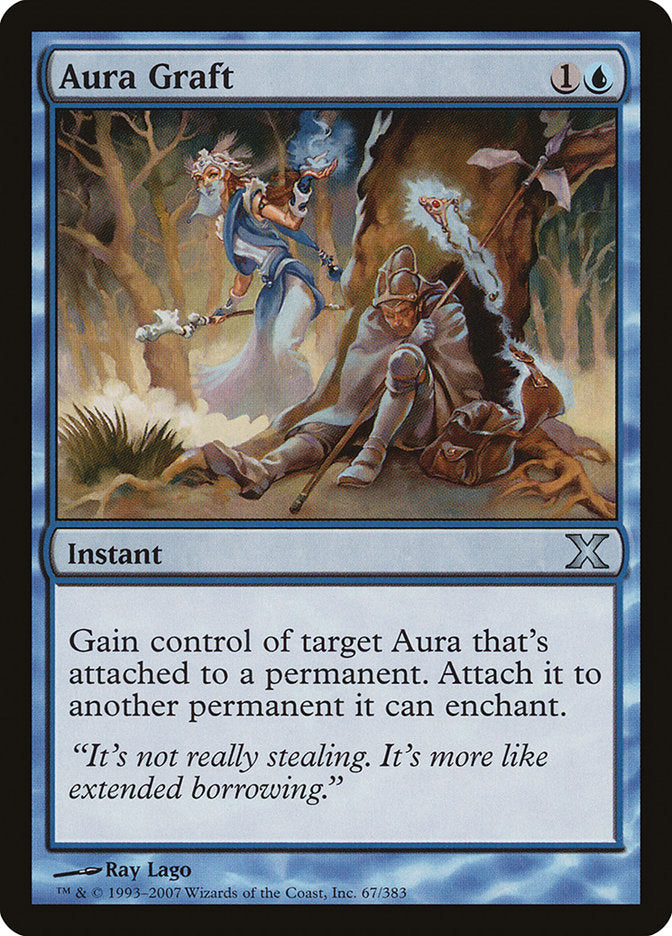 Aura Graft [Tenth Edition] | Cards and Coasters CA