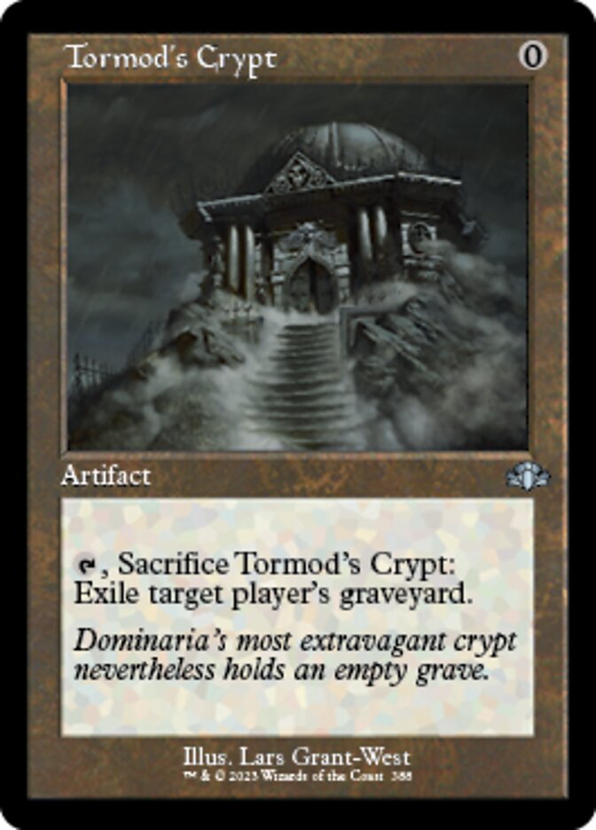 Tormod's Crypt (Retro) [Dominaria Remastered] | Cards and Coasters CA