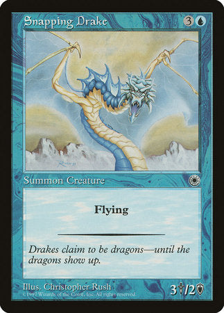 Snapping Drake [Portal] | Cards and Coasters CA