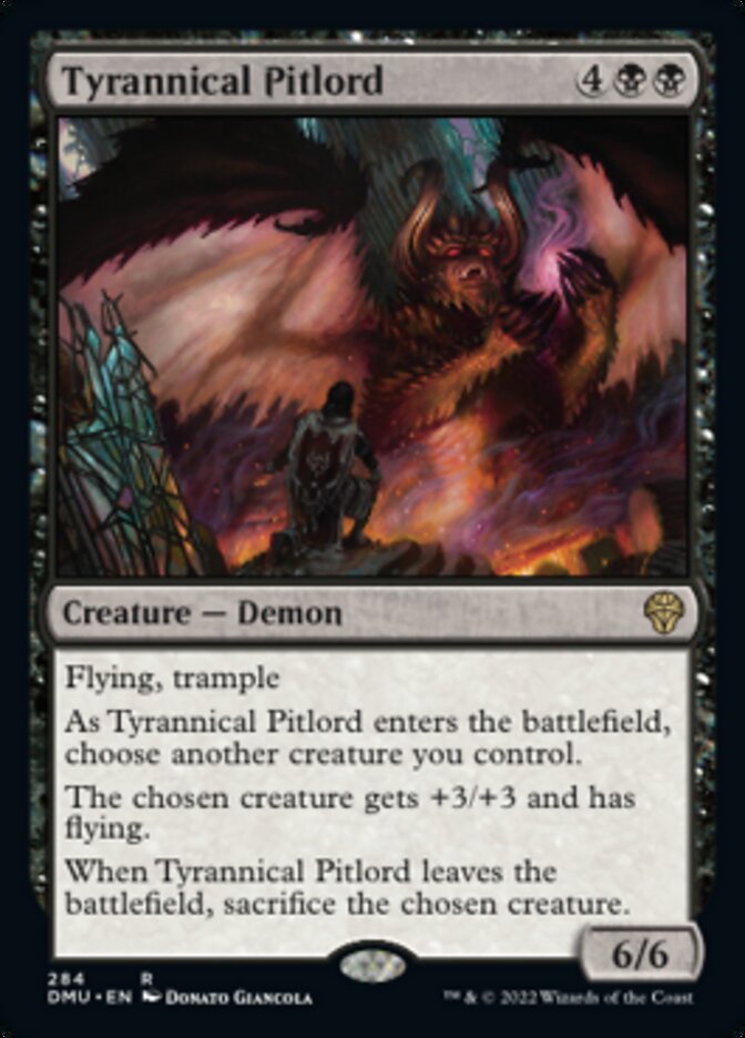 Tyrannical Pitlord [Dominaria United] | Cards and Coasters CA