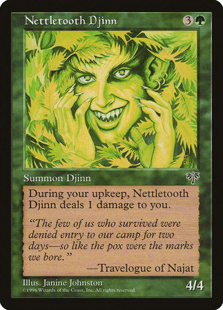 Nettletooth Djinn [Mirage] | Cards and Coasters CA