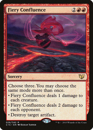 Fiery Confluence [Commander 2015] | Cards and Coasters CA