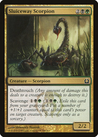 Sluiceway Scorpion [Return to Ravnica] | Cards and Coasters CA