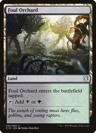 Foul Orchard [Commander 2019] | Cards and Coasters CA