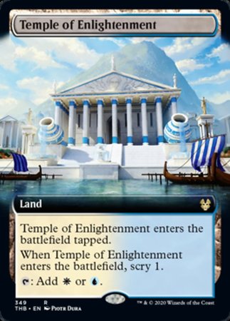 Temple of Enlightenment (Extended Art) [Theros Beyond Death] | Cards and Coasters CA