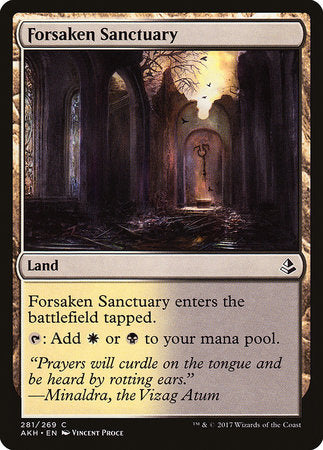 Forsaken Sanctuary [Amonkhet] | Cards and Coasters CA