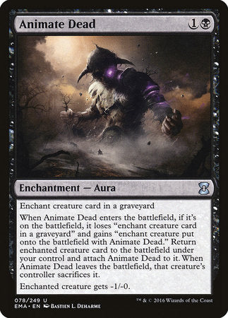 Animate Dead [Eternal Masters] | Cards and Coasters CA