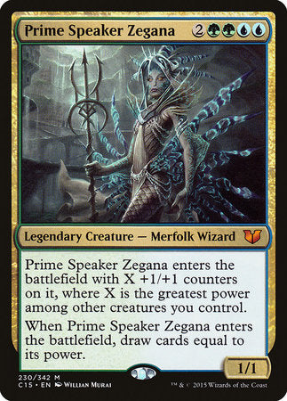 Prime Speaker Zegana [Commander 2015] | Cards and Coasters CA