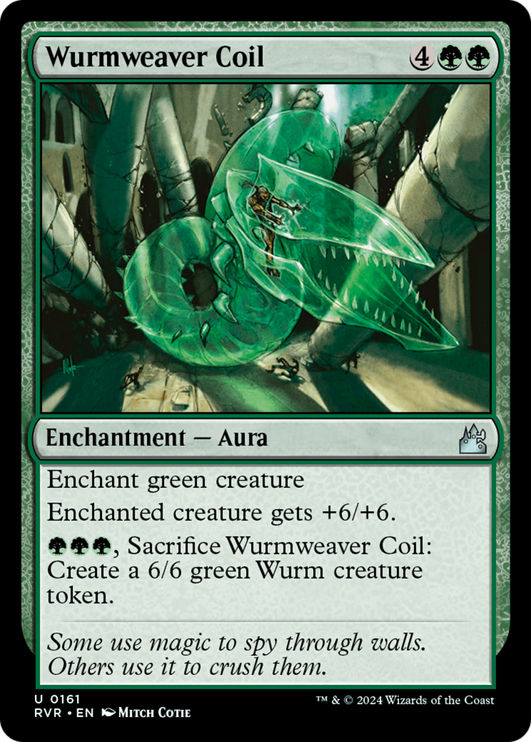 Wurmweaver Coil [Ravnica Remastered] | Cards and Coasters CA