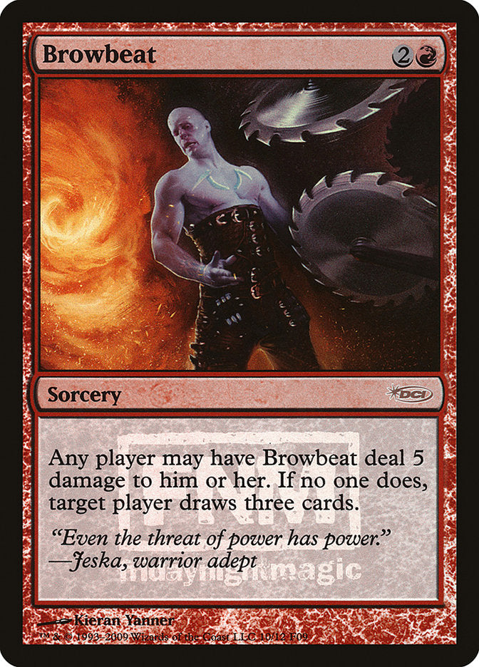 Browbeat [Friday Night Magic 2009] | Cards and Coasters CA