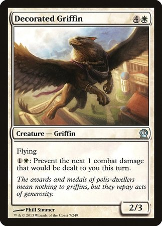 Decorated Griffin [Theros] | Cards and Coasters CA