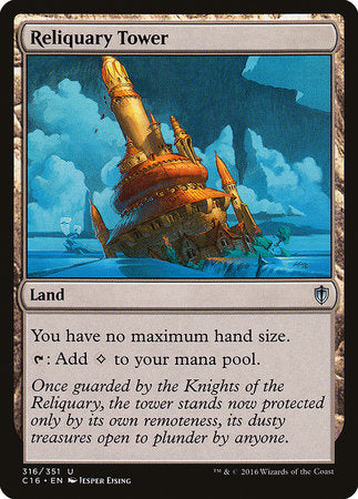 Reliquary Tower [Commander 2016] | Cards and Coasters CA