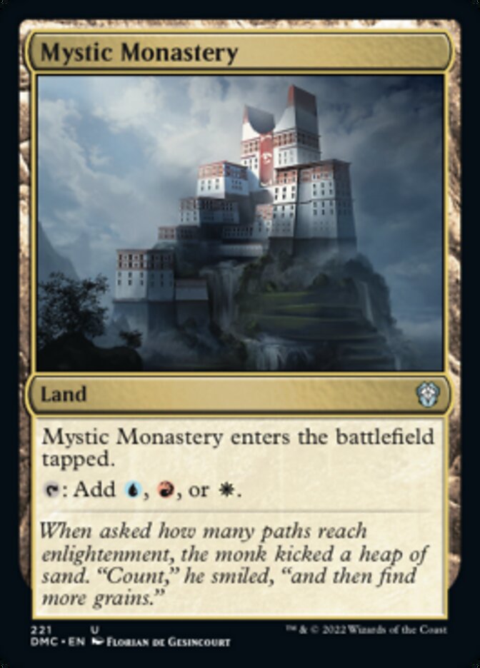 Mystic Monastery [Dominaria United Commander] | Cards and Coasters CA