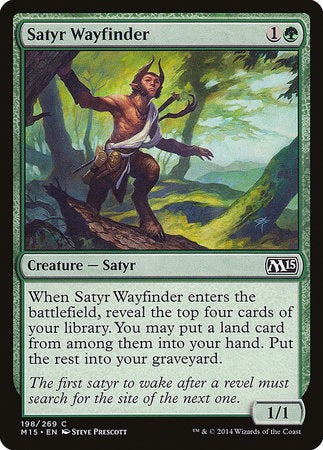 Satyr Wayfinder [Magic 2015] | Cards and Coasters CA