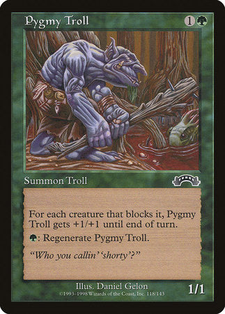Pygmy Troll [Exodus] | Cards and Coasters CA