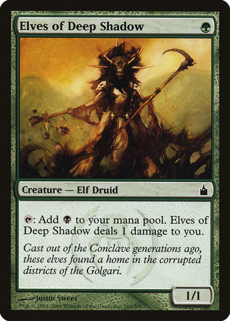 Elves of Deep Shadow [Ravnica: City of Guilds] | Cards and Coasters CA