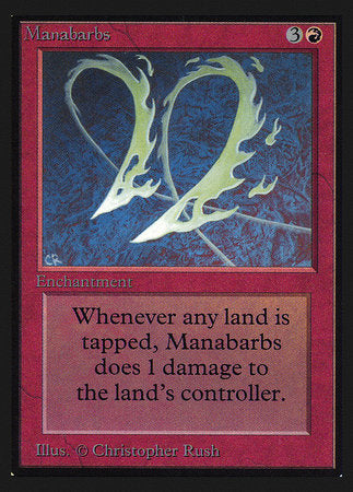 Manabarbs (IE) [Intl. Collectors’ Edition] | Cards and Coasters CA