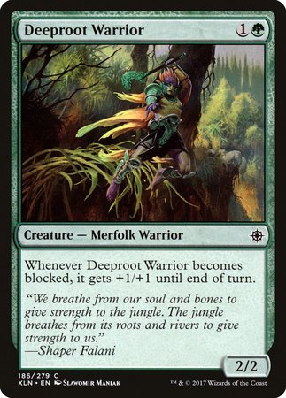 Deeproot Warrior [Ixalan] | Cards and Coasters CA