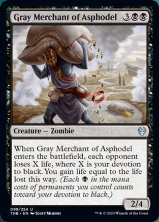 Gray Merchant of Asphodel [Theros Beyond Death] | Cards and Coasters CA