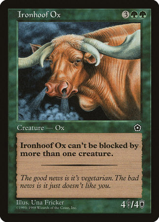 Ironhoof Ox [Portal Second Age] | Cards and Coasters CA