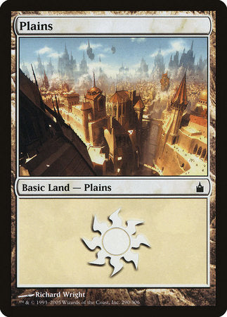 Plains (290) [Ravnica: City of Guilds] | Cards and Coasters CA