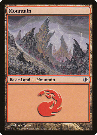 Mountain (242) [Shards of Alara] | Cards and Coasters CA