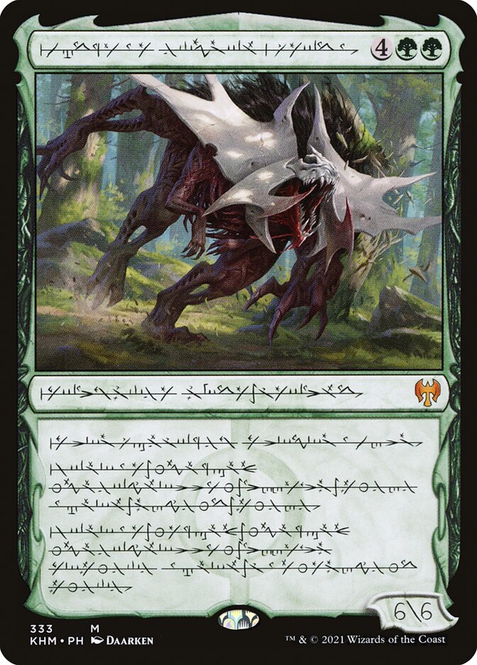 Vorinclex, Monstrous Raider (Phyrexian) [Kaldheim] | Cards and Coasters CA