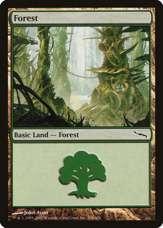 Forest (306) [Mirrodin] | Cards and Coasters CA