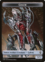 Copy (013) // Golem Token [Commander Legends Tokens] | Cards and Coasters CA