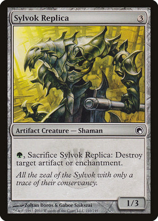Sylvok Replica [Scars of Mirrodin] | Cards and Coasters CA