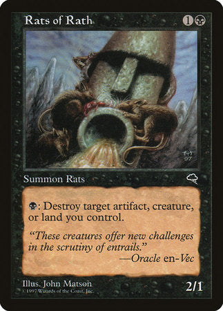 Rats of Rath [Tempest] | Cards and Coasters CA