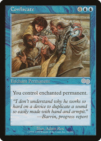 Confiscate [Urza's Saga] | Cards and Coasters CA